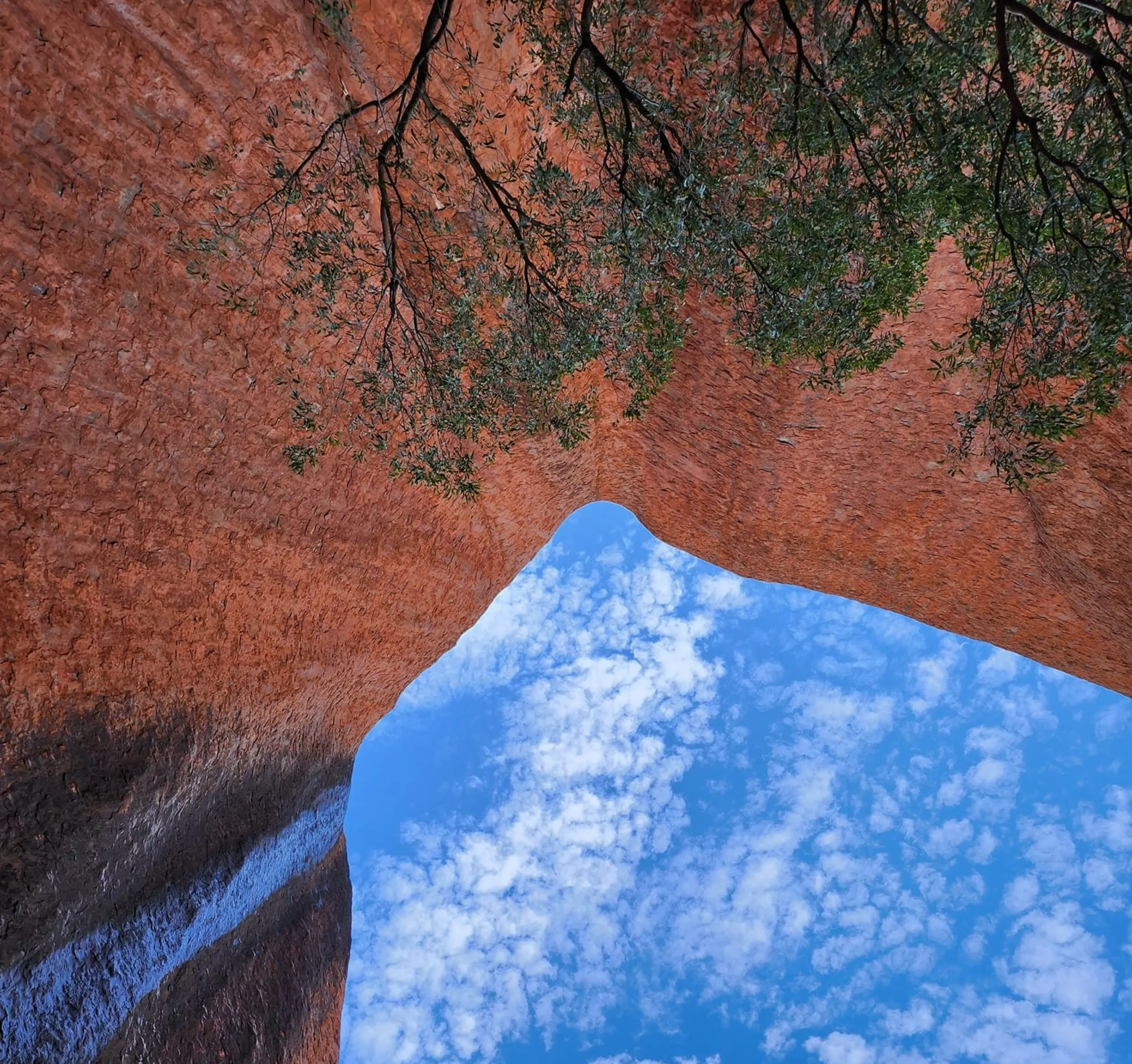 larger rock formation